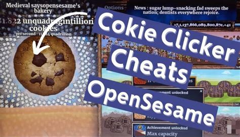 Cookie Clicker OpenSesame Cheats and Console Commands [January 2026 ...