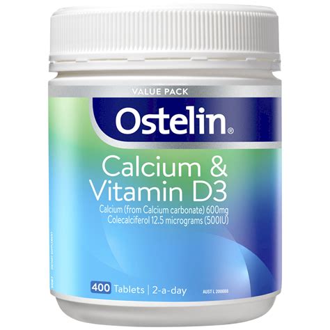 Jual Ostelin Vitamin D3 1000IU Multivitamin [300 Capsules] di Seller ...