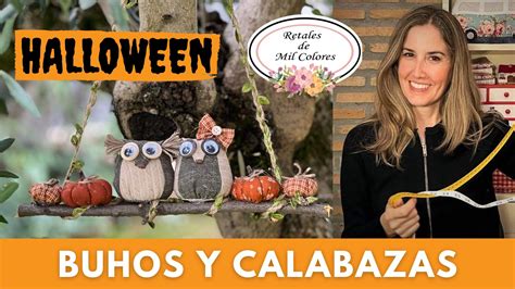 Buhos y Calabazas - Retales de Mil Colores
