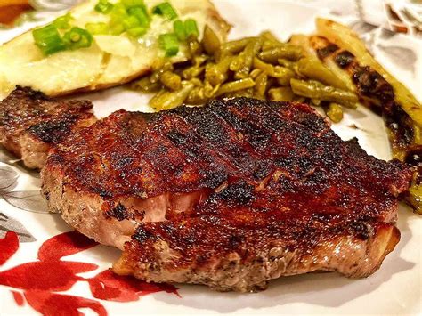 Charcoal-Grilled Ribeye Steak Recipe