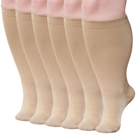 Compression Socks for Women, 2 Pairs Compression Socks for Women ...