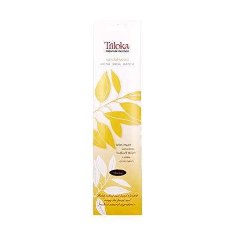 Triloka - Premium Incense Sandalwood - 10 Stick(s) by Triloka Premium ...