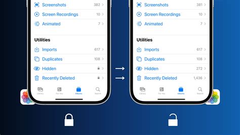 Permanently unlock Hidden & Recently Deleted in Apple Photos
