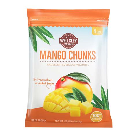 Wellsley Farms Frozen Mango Chunks, 4 lbs. | BJ's Wholesale Club