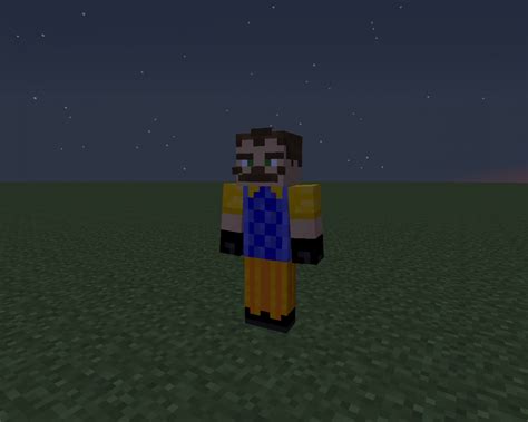 Rezultat imagine pentru Hello Neighbor Minecraft Mod