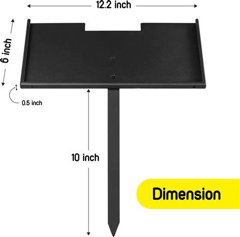 Buy Vinazone Grave Marker Stand for Human Memorial Stones, Pet Memorial ...