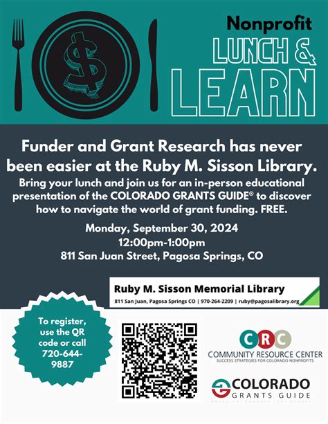 grants - Upper San Juan Library District (Ruby M. Sisson Memorial Library)