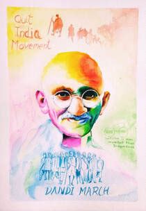 Report: Painting Competition on theme “Best of Mahatma Gandhi” – SPES’s ...