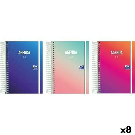 Agenda Oxford 1/8 12 X 18 Cm 2025-2026 8 Unități | Skroutz Romania