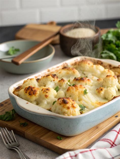 Easy Cheesy Cauliflower Bake Recipe – Family Favorite