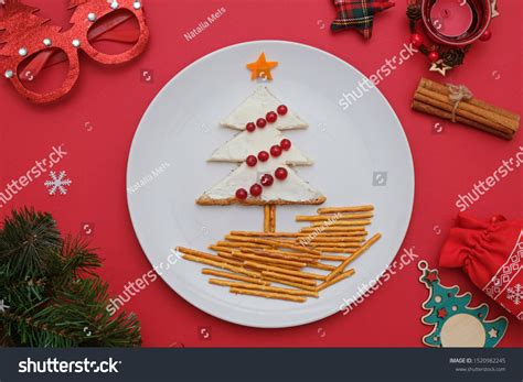 Creative Edible Christmas Tree Food Art Stock Photo (Edit Now) 1520982245