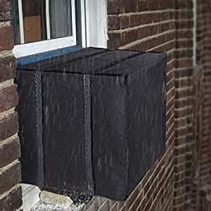 LBG Products Outdoor Winter AC Window Unit Black Cover,Heavy Duty Air ...