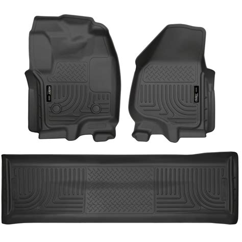 Husky 99711 WeatherBeater Floor Mat | 12-16 Ford F250 F350 SuperCrew