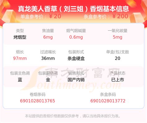 2023刘三姐香烟价格表：10至40元的烟列表一览 - 择烟网