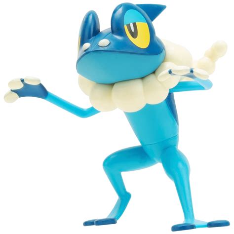 1:48 Scale Building Pokemon Battle Figure - Frogadier 3 Inch ...