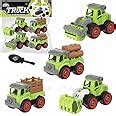 Kiddie Galaxia Farm Vehicles With Screw Driver Foldable Diy Truck Toy ...