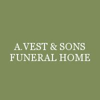Recent Obituaries | A.VEST & SONS FUNERAL HOME