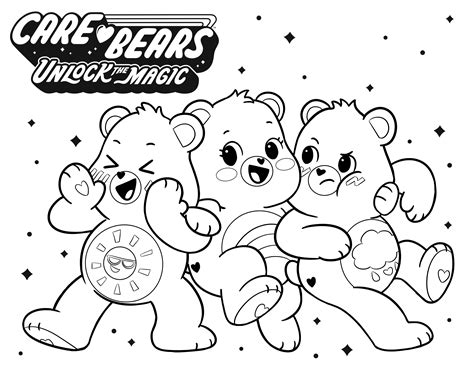 Care Bears Coloring Pages 15+ Best Care Bear Coloring Pages