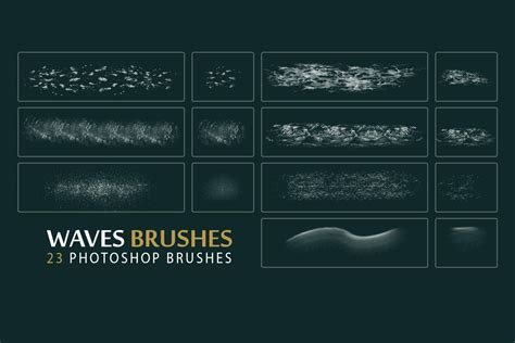 Waves Photoshop Brushes – MasterBundles