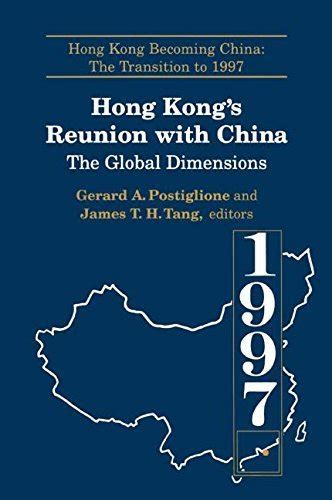 Buy Hong Kong's Reunion with China - Global Dimensions Book Online at ...