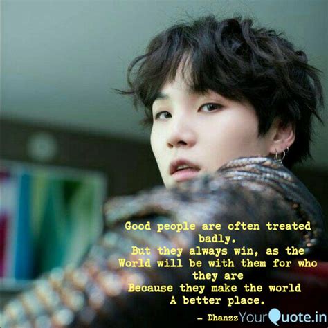 Good people are often tre... | Quotes & Writings by Dhanalakshmi Sajeev ...