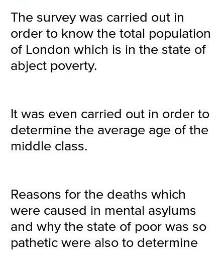 Why did Charles Booth, a liver poolship owner conduct the first social ...