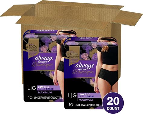 Buy Always Discreet Boutique, Incontinence & Postpartum Underwear For ...