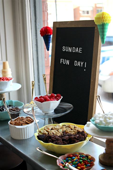 Ice Cream Social Ideas