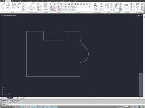 Image result for Autocad Stretch Tutorial