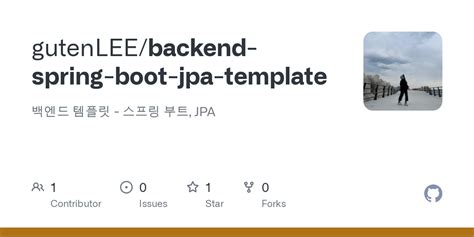 Image result for Spring Boot JPA Template