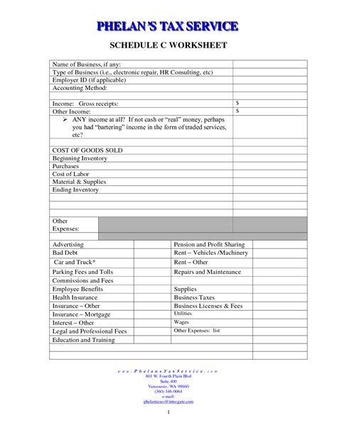 Image result for Schedule C Tutorial