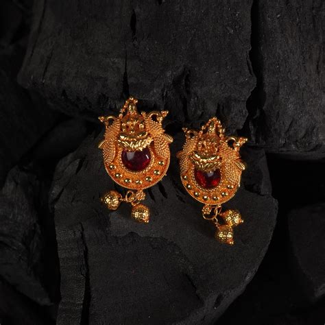 Gheru laxmi peacock tops – Rishabh Gold