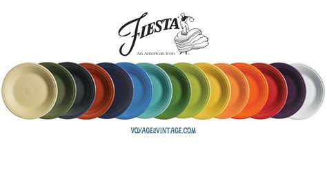 Vintage Fiestaware Color Chart Fiesta Ware Colors By Year 2025