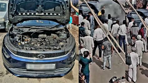 Tata Altroz Catches Fire in the Middle of Marketplace – VIDEO » Car ...