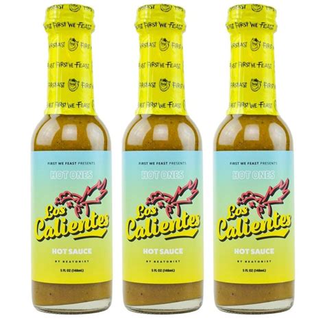Hot Ones Los Calientes Salsa picante – Paquete de 3 – Yaxa Colombia