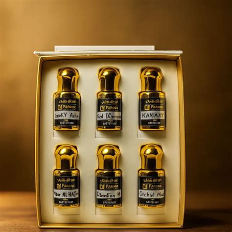 Farooqi Fragrance Luxury Assorted Roll-On Attar Collection – Non ...