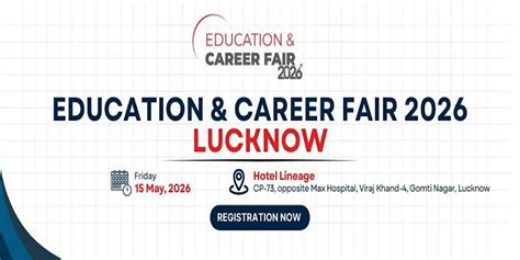 Education & Career Fair Lucknow 2026, Hotel Lineage, Lucknow, 15 May ...