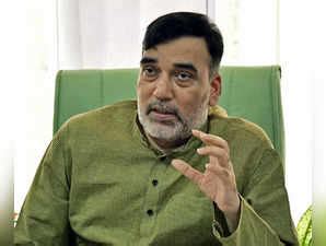 gopal rai: Heavy flow from UP caused foam on Yamuna: Delhi environment ...