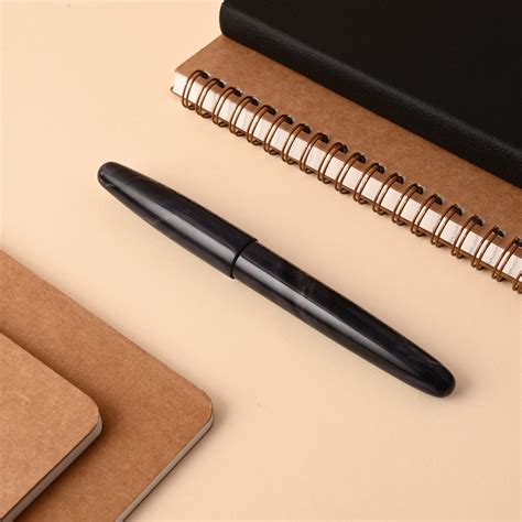 Wancher Dream True Ebonite Fountain Pen - Marble Purple Gray – Makoba