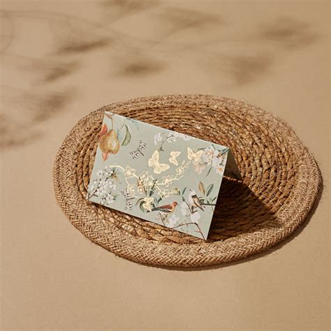 CHIRPING SPARROW - Fold Card – Lachi
