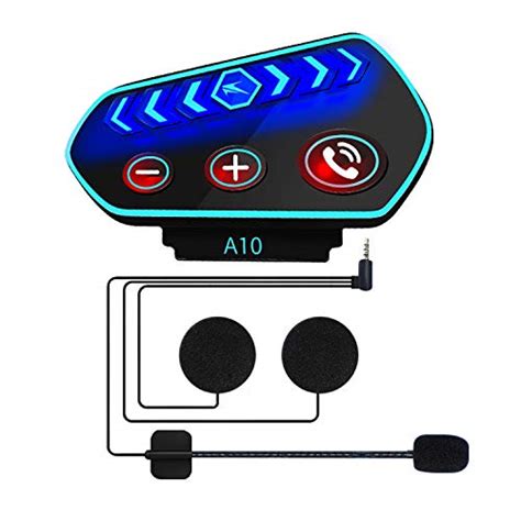 Auricolare Bluetooth Per Casco Khptop - 80h Autonomia, Impermeabile IPX7 - Foto 8