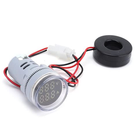 Current Display Signal Indicator, 2‑Display Round Lamp Light Current ...