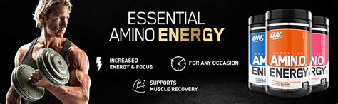 Optimum Nutrition (ON) Amino Energy - Pre Workout with Green Tea ...
