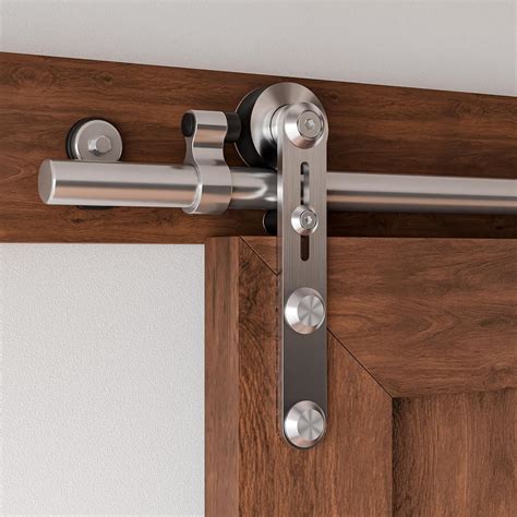 Amazon.com: TOIMIOTOIM 6.6FT Stainless Steel Sliding Barn Door Hardware ...