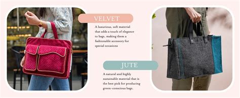 Nestasia Lunch Bag Jute, 15 x 10 inch | Black & Red Eco-Friendly ...