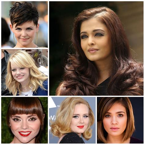 Hairstyles for Round Faces | 2019 Haircuts, Hairstyles and Hair Colors
