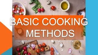 Basic Cooking Methods 的图像结果