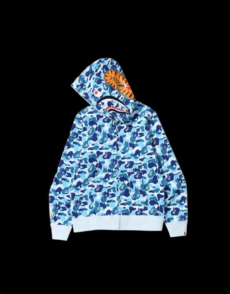 BAPE Camo Shark Full Zip Hoodie | Premium Quality – PASTFRWRD