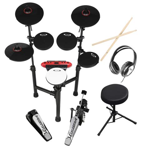 Buy Carlsbro CSD130 R Plus Electronic Drum Kit with Stool, Headphones ...