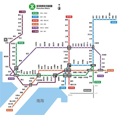 深圳地铁最新线路图哪里有？-深圳地铁路线一共有多少条